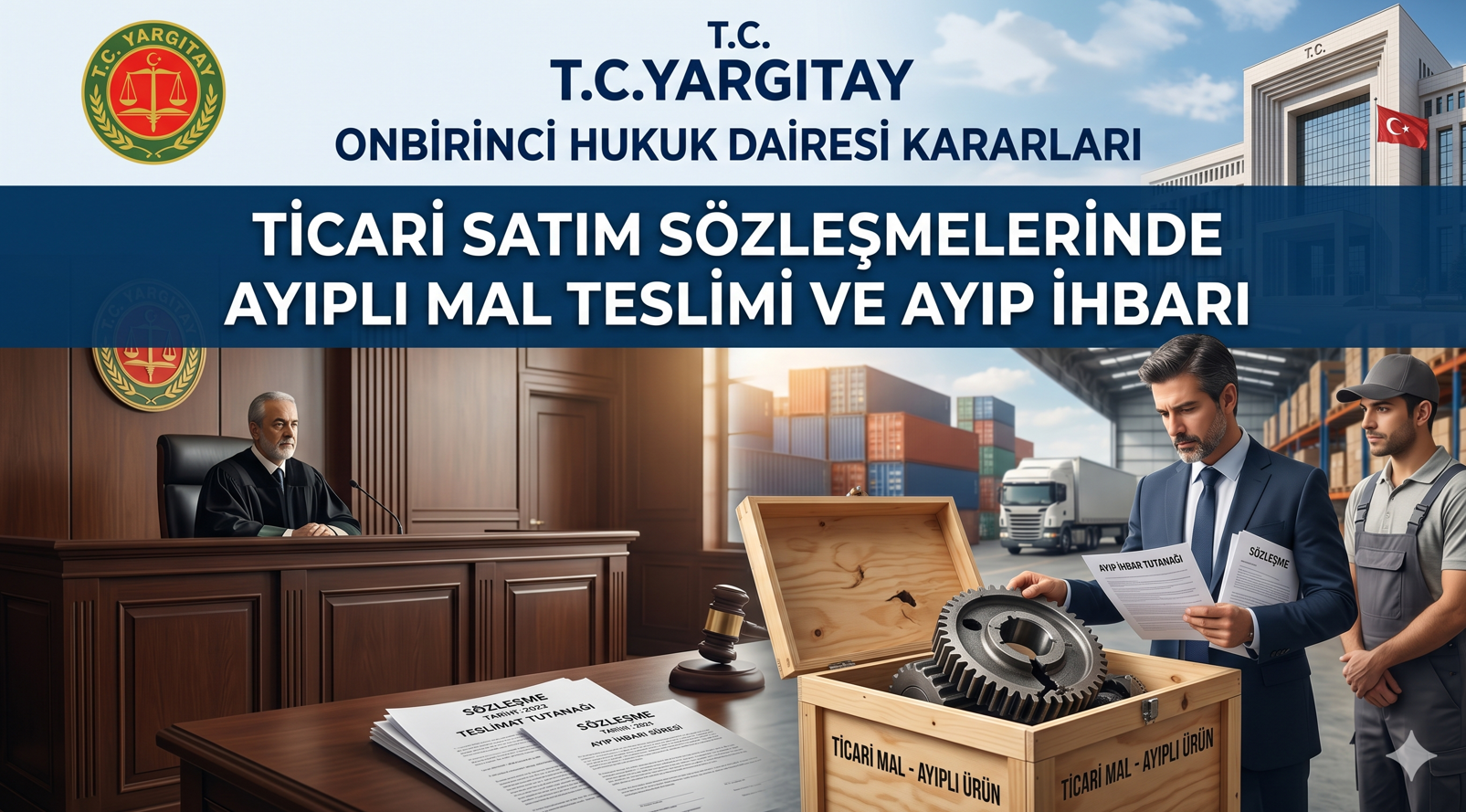 Yargıtay 11. Hukuk Dairesi - Ticari Satım Sözleşmesinde Ayıplı Mal Teslimi ve Ayıp İhbarı